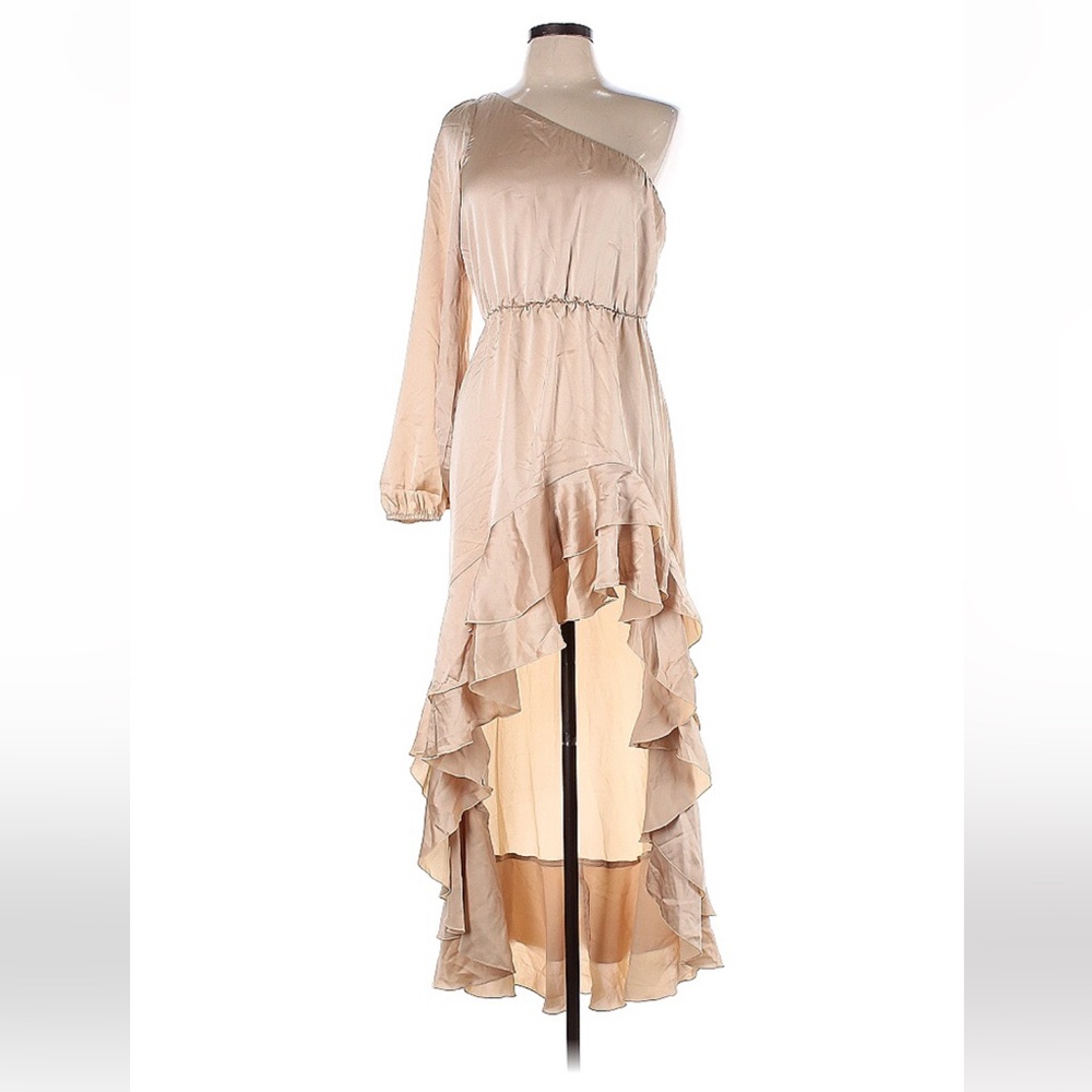 Show Me Your Mumu one shoulder, maxi dress